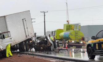 Homem morre em acidente envolvendo quatro veículos na BR-163, em Sorriso