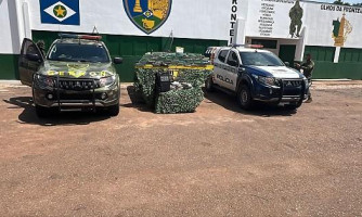Operação conjunta apreende grande carregamento de cocaína e maconha na MT-175, em Glória D’Oeste