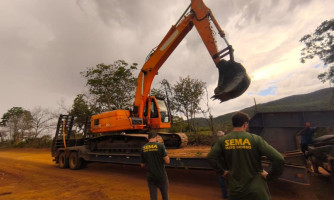 Sema deflagra operação contra desmatamento e embarga 73 hectares de área em Alto Paraguai