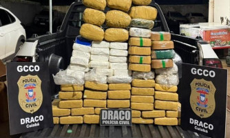 Polícia Civil prende homem e apreende 96 tabletes de drogas em Cuiabá