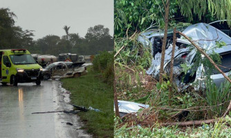 Jovem recém-casado morre em acidente a caminho da lua de mel em Chapada
