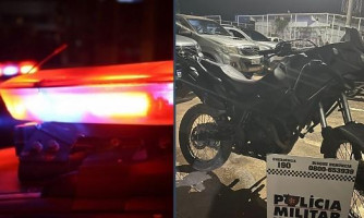 Polícia Militar apreende moto usada por facção criminosa em homicídios em Cáceres