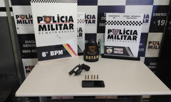 Polícia Militar intercepta tentativa de homicídio e apreende dois adolescentes e arma de fogo