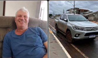 Caminhonete é roubada e homem desaparecido é encontrado com vida na região de Nova Lacerda