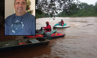 Corpo de pescador é encontrado após 5 dias em rio de Cáceres