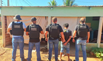 Polícia Civil prende foragido da Operação Laços de Família em Confresa