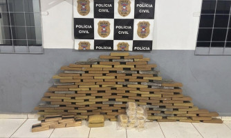 148 tabletes de drogas são apreendidos em carga que teria como destino Campo Novo