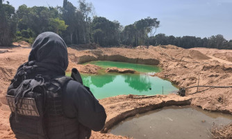 Batalhão Ambiental fecha mais um garimpo irregular em MT