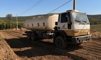 Caminhão-pipa furtado em Pontes e Lacerda é localizado na região de fronteira