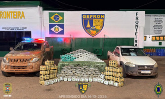 Operação na MT-199 apreende 250 quilos de drogas e prende dois suspeitos em Vila Bela