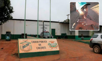 25 pessoas são autuadas após morte de detendo em cadeia pública e Cáceres