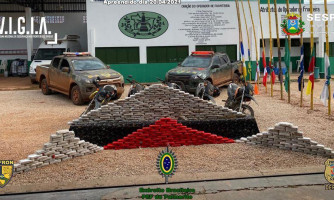Ação integrada apreende 360 kg de entorpecentes em Vila Bela da Santíssima Trindade