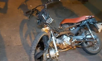 Adolescente fica gravemente ferido em colisão com carro