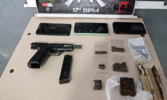 Bandidos são presos antes de invadirem residência, em Mirassol D’Oeste
