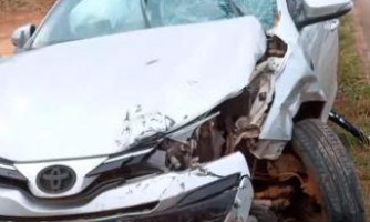 BR 174: motociclista morre ao colidir com carro