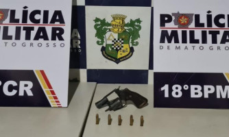 Cadeirante é preso em Pontes e Lacerda por porte ilegal de arma de fogo