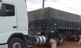 Caminhoneiro é detido com veículo adulterado em Pontes e Lacerda