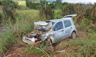 Capotamento na BR 174 : a princípio ele dormiu ao volante”, diz PRF