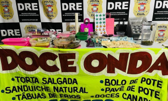 Casal é detido vendendo doce com maconha, em Cuiabá
