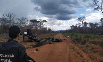 Cenipa aponta que aeronave colidiu em poste antes de pegar fogo e corrobora origem estrangeira