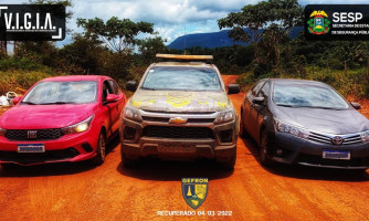Corolla roubado do Rio de Janeiro é interceptado em Vila Bela