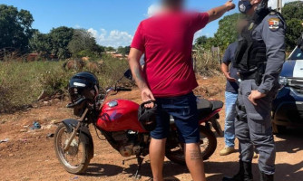 Criminoso envolvido em tentativa de assalto durante a madrugada desta terça-feira (18) é preso pela Polícia Militar