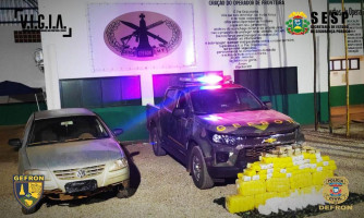 Criminosos escondem 150kg de cocaína em pacotes de farinha trigo para despistar abordagem do Gefron