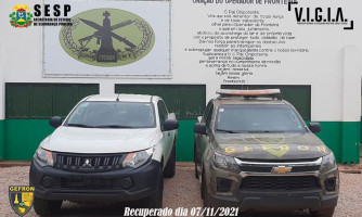 De Goiás para Pontes e Lacerda; ladrão é preso com camionete de locadora