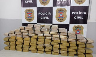 Droga avaliada em mais R$800 mil reais é apreendida pela PJC na região de fronteira