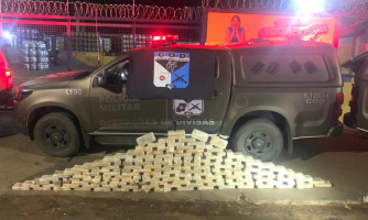 Duas pessoas são presas em Goiás com 150 kg de pasta base de cocaína que saiu de Pontes e Lacerda