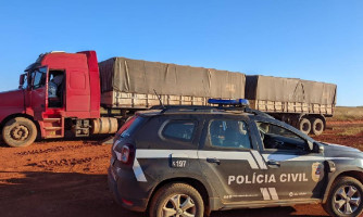 Dupla é presa em flagrante por desvio de carga de soja em Sapezal
