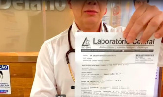 Em vídeo, médico vacinado com CoronaVac diz que não adquiriu anticorpos e exige nova dose