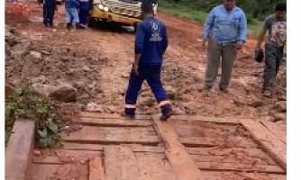 Estrada do Matão: veículos leves já estão liberados para passar pela ponte do Cágados