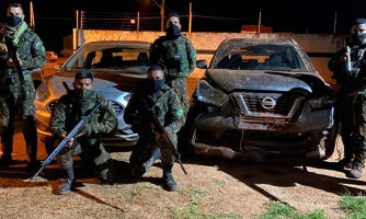 Exército na Fronteira: Militares recuperam carro furtado de Pontes e Lacerda