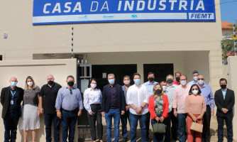 Fiemt inaugura Casa da Indústria e Senai anuncia reabertura da unidade em Cáceres