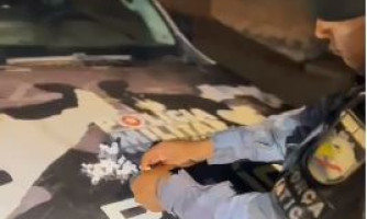 Força Tática apreende drogas durante patrulhamento na BR174-B
