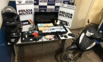 Força Tática e Raio recuperam produtos furtados e prendem quarto suspeito