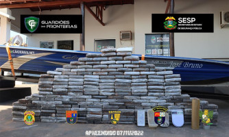 Gefron apreende drogas em Mirassol D’Oeste e gera prejuízo de R$5,4 mi ao tráfico