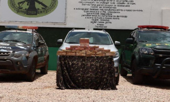 Gefron e Força Tática apreendem 26 tabletes de pasta base de cocaína escondidos em portas de veículo
