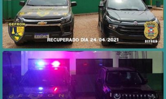 Gefron recupera dois veículos e prende duas pessoas por receptação em Porto Esperidião