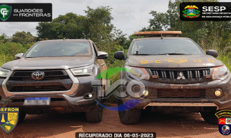 Gefron recupera veículo adulterado