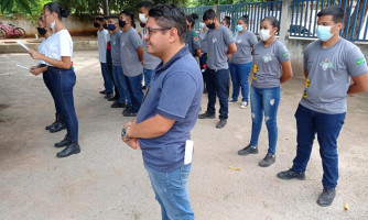 Guarda Mirim de Cáceres faz homenagem ao dia da mulher