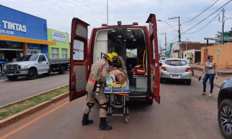 Homem causa acidente ao abrir porta de veículo na avenida Marechal Rondon