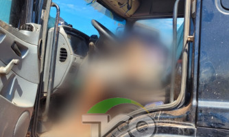 Homem é encontrado sem vida dentro de caminhão em Vila Bela-MT