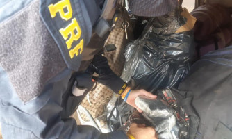 Homem é preso pela PRF em Cáceres após ser pego com pasta base de cocaína comprada em Pontes e Lacerda