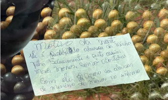 Homicídio: “Motivo da morte: ele é pedófilo, abusou da minha filha sexualmente”, recado deixado em bilhete