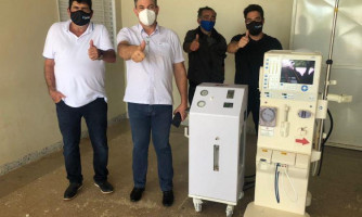 Hospital Vale do Guaporé recebe equipamento para tratamento de hemodiálise em pacientes com Covid-19