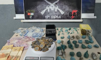 Integrante de organização criminosa é preso com 52 porções de drogas em Mirassol D’Oeste