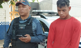 Jovem chama policiais de “verme” e se retrata no batalhão, em Pontes e Lacerda