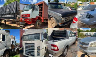 Mais de 50 veículos apreendidos em operações são leiloados em MT